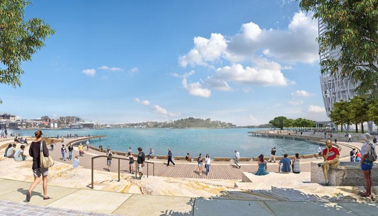 Detailed design of the Barangaroo waterfront marine works