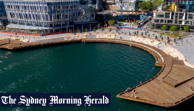 Barangaroo Waterfront Opens To The Public