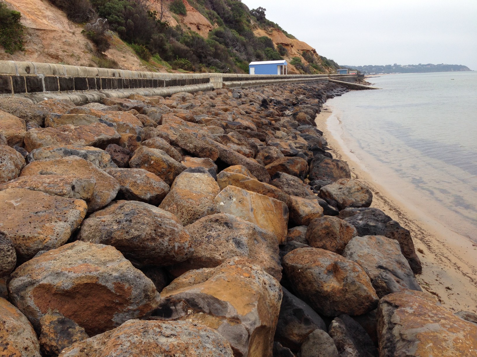 Craigie Beach Rock Revetment, VIC