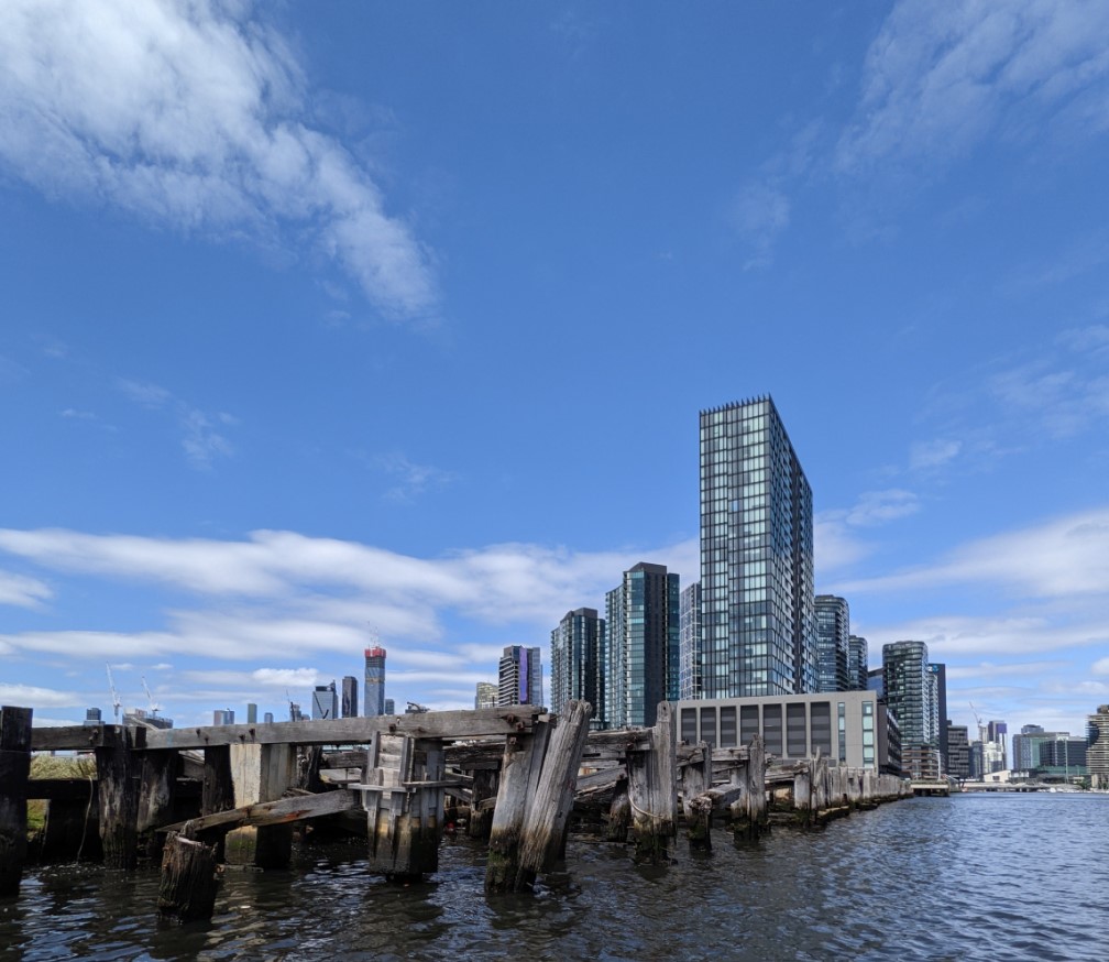 Docklands North Wharf Timber Piles, VIC